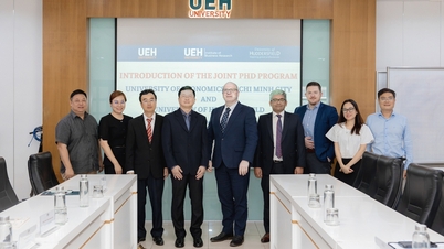 Ho Chi Minh City University of Economics cooperates in doctoral training with the University of Huddersfield, UK
