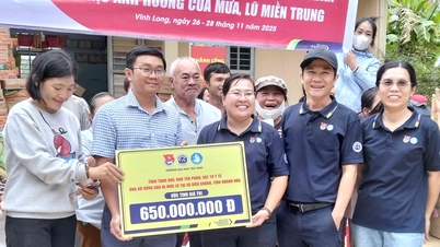 ट्रा विन्ह विश्वविद्यालय ने दीन खान कम्यून के लोगों को 650 उपहार दिए