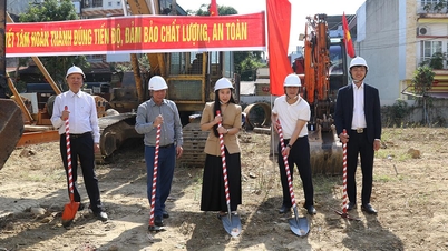 Byggnationen av CIC Luxury Ha Giang Trade Center - Hotell har påbörjats