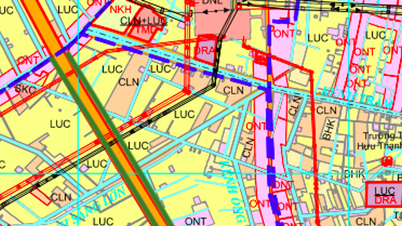 Планування нової 3-кілометрової дороги через річку Вам Ко Донг у районі Дук Хоа, провінція Лонг Ан