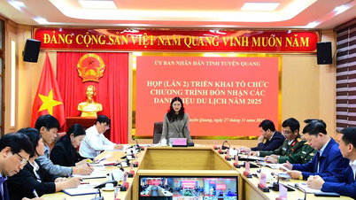 2025년 관광 타이틀을 기리는 프로그램을 조직하기 위한 회의