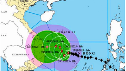ພາຍຸ​ດັ່ງກ່າວ​ໄດ້​ເຮັດ​ໃຫ້​ມີ​ຄື້ນຟອງ​ຄວາມ​ສູງ​ເຖິງ 9 ​ແມັດ ຢູ່​ເຂດ​ພິ​ເສດ​ເຈື່ອງ​ຊາ