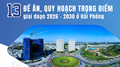 Hai Phong, 2026 - 2030 dönemi için 13 önemli proje ve plan uyguluyor
