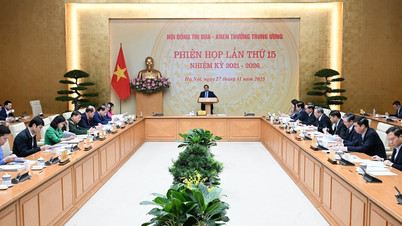 [Foto] Perdana Menteri Pham Minh Chinh memimpin pertemuan ke-15 Dewan Emulasi dan Penghargaan Pusat