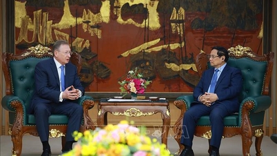 Perdana Menteri Pham Minh Chinh menerima Ketua Pengarah Syarikat Zarubezhneft, Persekutuan Rusia