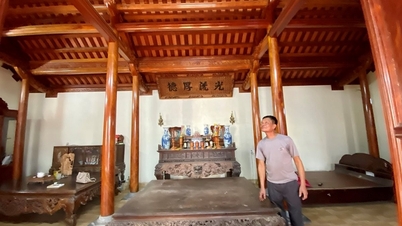 Den Geist des alten Holzhauses Thuy Trieu bewahren