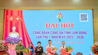 Der 1. Kongress der Polizeigewerkschaft der Provinz Lam Dong, Amtszeit 2025 - 2030, wurde erfolgreich organisiert.