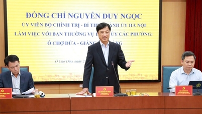 Секретар партії Ханоя Нгуєн Зуй Нгок: Забезпечення гармонійного розвитку із соціальним забезпеченням, без зайвих потреб