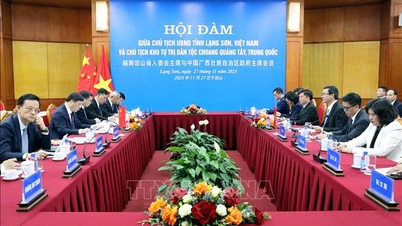 Lang Son memperluaskan kerjasama pintu sempadan pintar dengan wilayah Guangxi