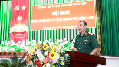 Het Ho Chi Minh City Command organiseert de Militair-Politieke Conferentie van 2025