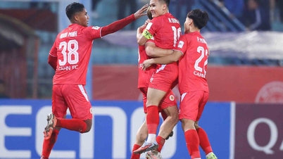 হ্যানয় পুলিশ ক্লাব এশিয়ান কাপে তার স্বপ্ন অব্যাহত রেখেছে, দুঃখের বিষয় হল নাম দিন এফসি