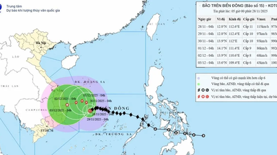 Шторм № 15 теряет интенсивность, меняет направление и продолжает медленно двигаться.