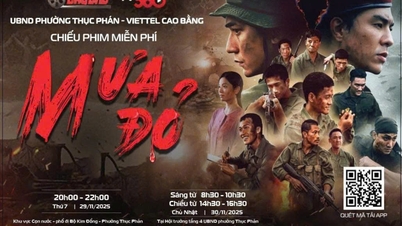 29-30 листопада, безкоштовний показ фільму "Червоний дощ" у районі Тхук Пхан - електронна газета Цао Банг