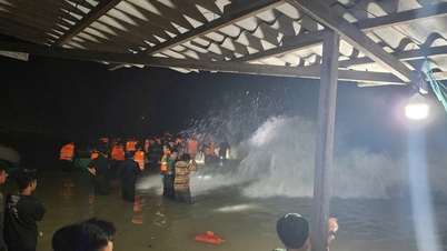 ระดมกำลังค้นหาชาวประมงที่สูญหายบริเวณปากแม่น้ำเหลียนเฮือง