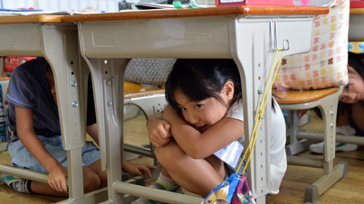 Nhật Bản dạy trẻ phòng chống thiên tai từ nhỏ