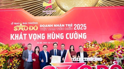 UDIC: O Diretor Geral Nguyen Van Luyen é homenageado com a Estrela Vermelha - Jovem Empreendedor Destaque de 2025.