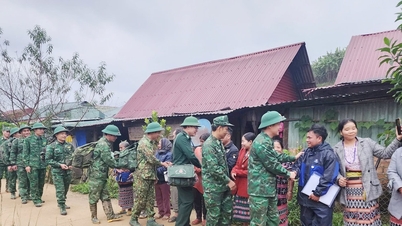 Частина пошукової групи зниклих безвісти жертв у комуні Хунг Сон відійшла з місця події.