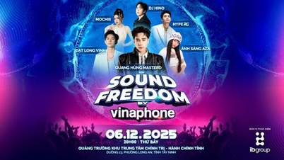 The music festival 'Sound Freedom by VinaPhone' arrives in Tay Ninh for the first time - Music explosion, technology connection