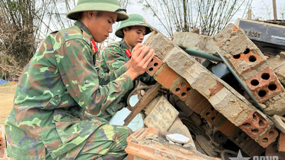 L'armée dans son ensemble a recensé et évalué en urgence les dégâts causés aux habitations par les inondations dans la région du Centre-Sud.