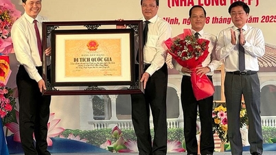 Tay Ninh får National Monument Ranking Certificate för Long Hiep House