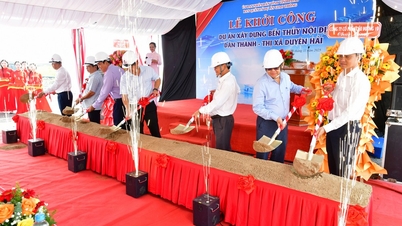 Розпочато будівництво внутрішнього водного порту Дан Тхань, що з'єднує Вінь Лонг та Кон Дао.