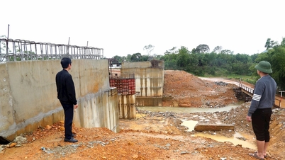 Proposition d'inspection du projet routier à Tan Ky, dont la construction progresse lentement.