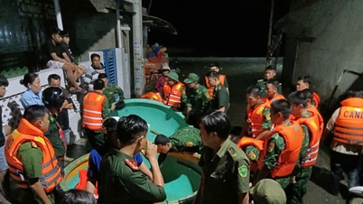 Lien Huong a évacué 200 ménages des zones côtières vers des lieux sûrs.