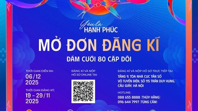 Mở đơn đăng ký tham gia đám cưới 80 cặp đôi “Ngày Chung Đôi - Yêu Là Hạnh Phúc”