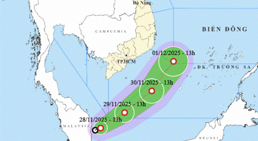 ورود یک موج هوای گرمسیری از مالزی به دریای شرقی