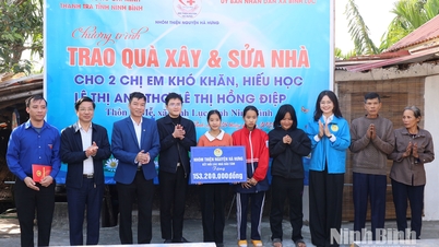 Пожертвування коштів, підтримка будівництва та ремонту будинків для сиріт у комуні Бінь Лук