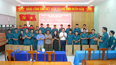 Phường Tây Nha Trang: Tri ân lực lượng tuyến đầu phòng, chống lụt bão