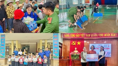 گیا لائی نوجوان قدرتی آفات کے بعد لوگوں کے ساتھ مشکلات بانٹتے ہیں۔