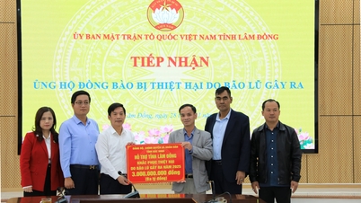 Bac Ninh podporuje provincii Lam Dong částkou 3 miliardy dongů na překonání následků bouří a povodní.