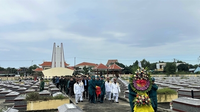 Thang An-kommunen höll en minnesgudstjänst och begravde martyrernas kvarlevor.
