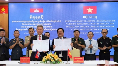 أن جيانج وكاندال (كمبوديا) يعززان علاقات التعاون الودي