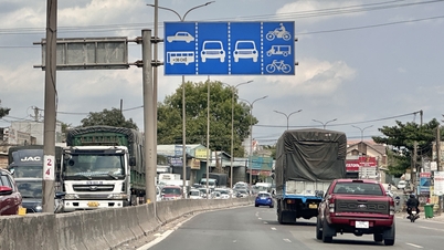 Từ ngày 7-12, xe ô tô di chuyển trên tuyến quốc lộ 51 sẽ đi theo cách phân làn mới
