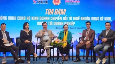 ການສະໜັບສະໜູນທຸລະກິດຄົວເຮືອນໃນການຫັນປ່ຽນຈາກພາສີເງິນກ້ອນໄປສູ່ພາສີທີ່ອີງໃສ່ການແຈ້ງພາສີ.