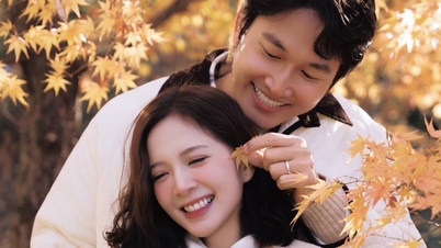 Actrița Khanh Huyen este prea tânără la 54 de ani, Dinh Tu arată fotografii din luna de miere cu Ngoc Huyen