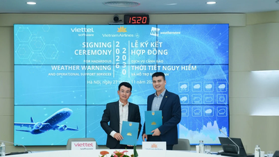 Viettel entwickelt gemeinsam mit Vietnam Airlines eine Software zur Warnung vor gefährlichen Wetterbedingungen.