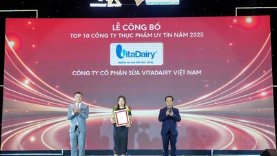 VitaDairy secara rasmi memasuki 5 syarikat tenusu paling berprestij teratas di Vietnam pada tahun 2025
