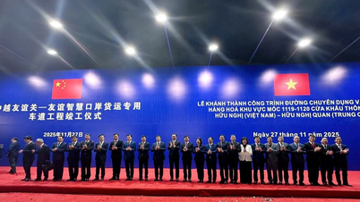 Inauguration of a dedicated road for transporting goods at the Vietnam-China smart border gate