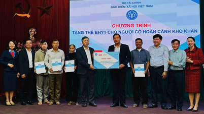 홍수 피해 지역 어려운 처지에 있는 사람들에게 무료 사회보험증과 건강보험증을 제공합니다.