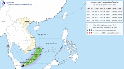 ក្រោមឥទិ្ធពលនៃទំនាបត្រូពិច សមុទ្រចិនខាងត្បូងមានខ្យល់បក់ខ្លាំង និងរលកខ្ពស់ៗ។