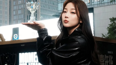 Die League-of-Legends-Kommentatorin Kitty sorgt mit ihrem Janna-Cosplay für Aufsehen.