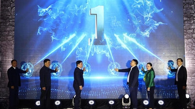 Inauguración del espacio de exposición de OCOP y disfrute del té Shan Tuyet