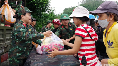 Humanity where the flood passed