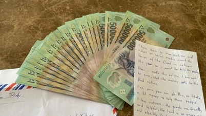 독일 관광객들, 홍수 피해 지역 주민들 돕기 위해 편지와 1000만 동 기부