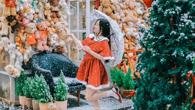 Brillantes colores navideños