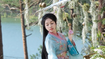 Eieren forvandles til en fe, snakker med sverdspillstemme, og antallet kunder på kaffebaren Da Lat skyter i været.