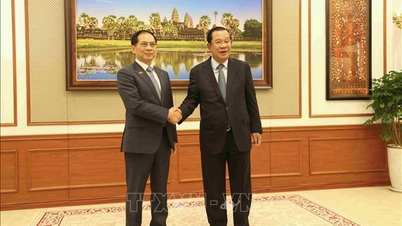 تقویت روابط حسن همجواری بین ویتنام و کامبوج